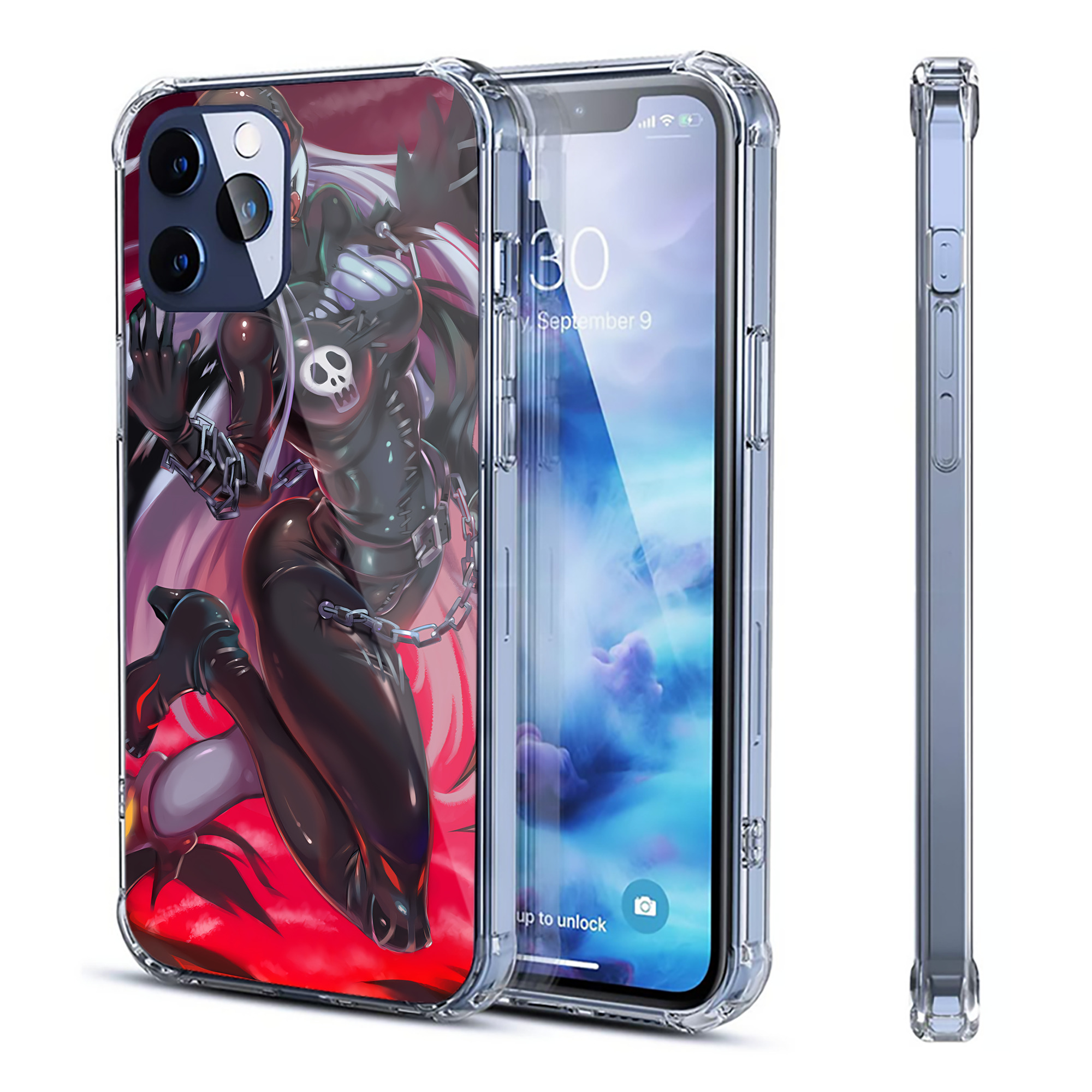 （画像用） Digimon デジタルモンスター/デジモン 【iPhone 12シリーズ対応】透明スマホケース（クリアソフトケース）